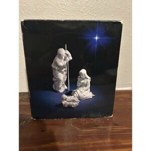 Vintage Avon Nativity Collectable's "Holy Family" Porcelain Figurines- Christmas